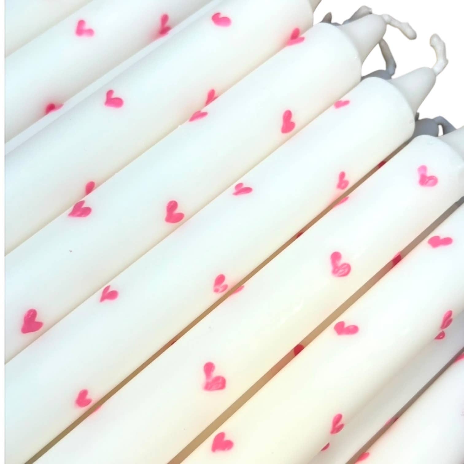 Mila Noire - Wholesale Taps toelopende kaars/kandelaar - Valentijn hartkaarsen1