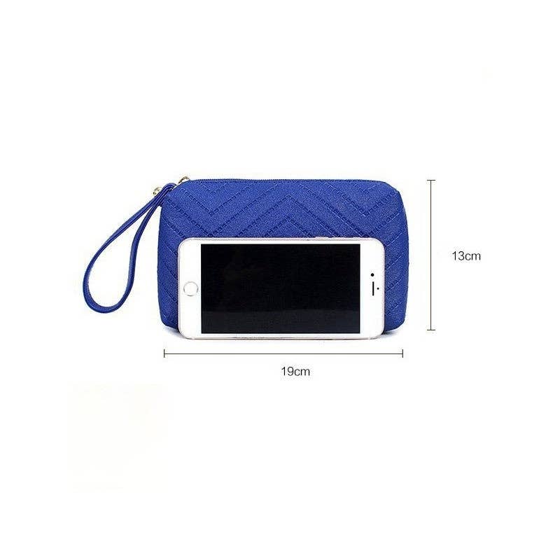 ShieldChic – wholesale Väska med handtag – Dam – 6-Piece Solid färg präglade handväska Set14