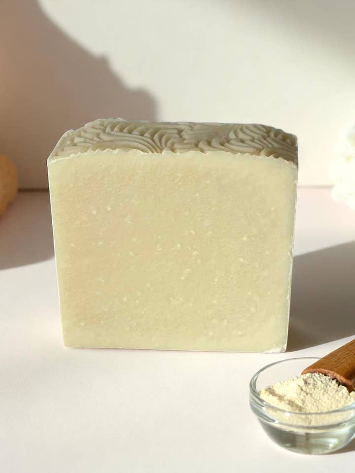 Shea Butter Clay Face Soap for wholesale by Bubble Mountain Co