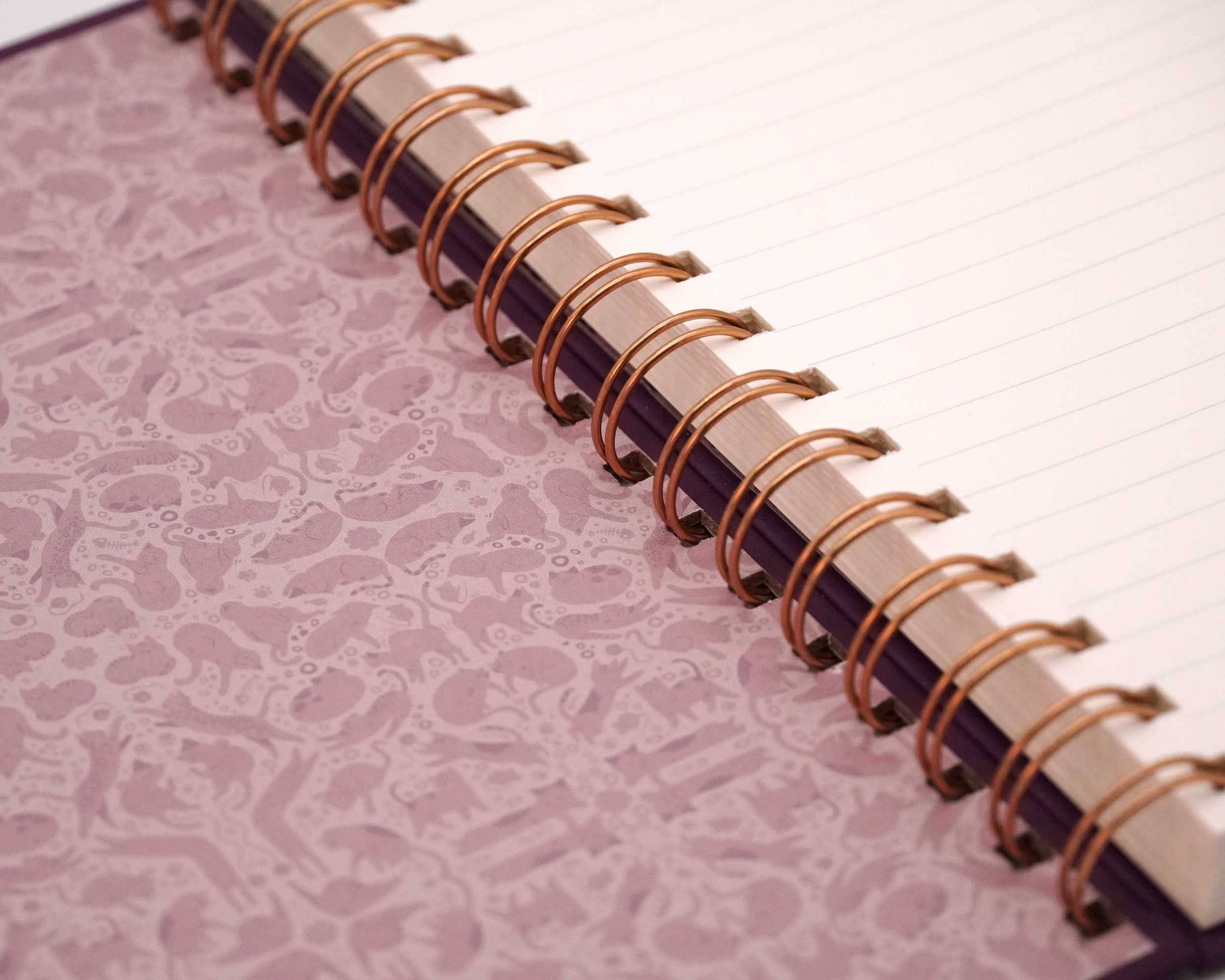 Compoco - Wholesale Notebook - Yoga Cats Poses Spiral Notebook3