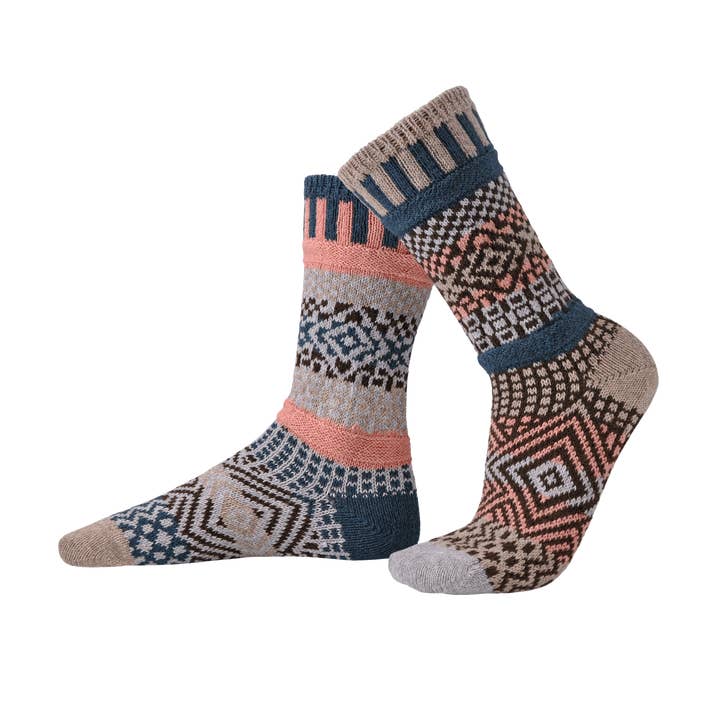 Chaussettes en laine Madrona | Fabriquées de manière durable aux États-Unis pour la vente par Solmate Socks