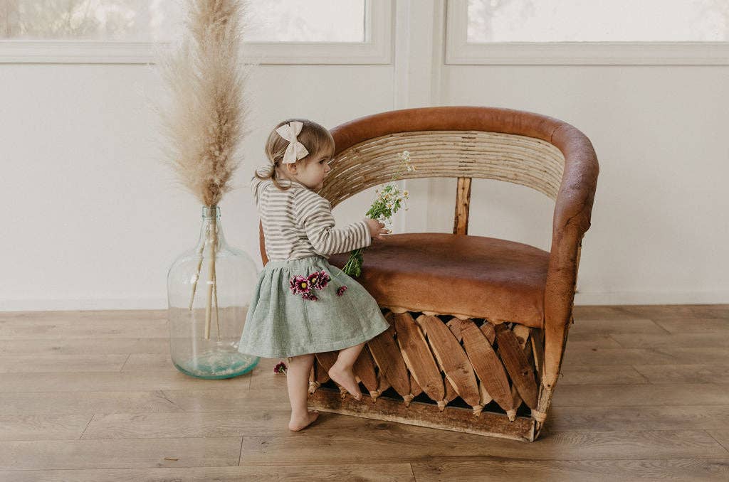 Tate & Adele - Wholesale T-Shirt - Kids - Striped Raglan Tee5