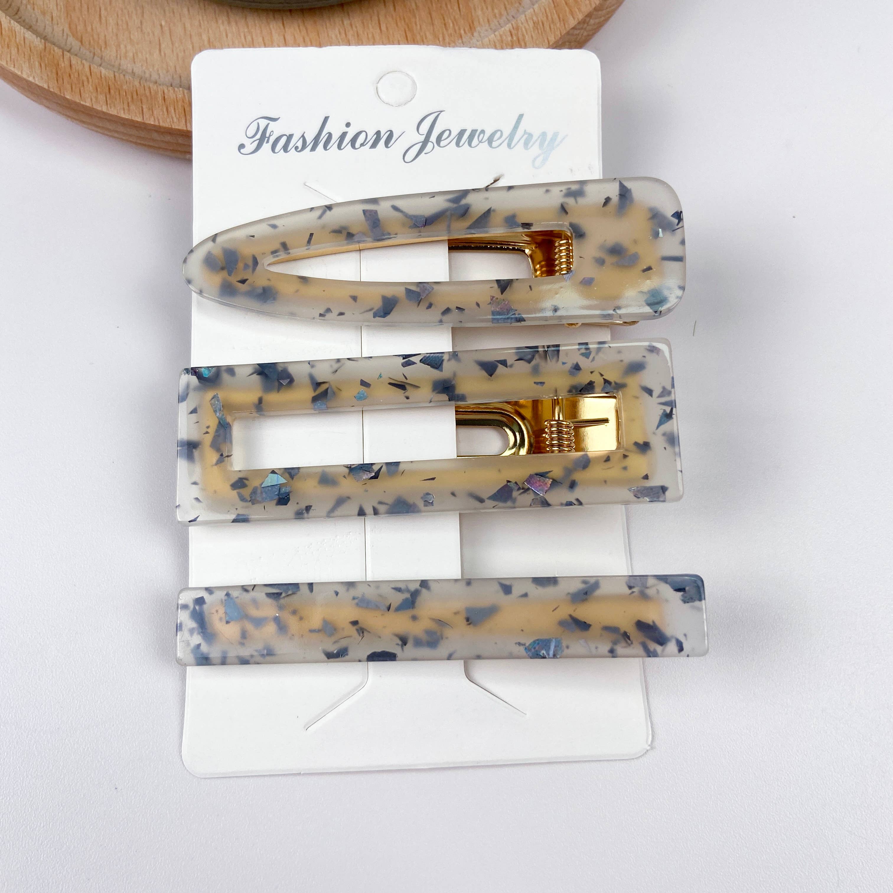 SoapElenGlen - Wholesale Hair Clip - Women's - 3 pcs colorful candy bangs hair clip5