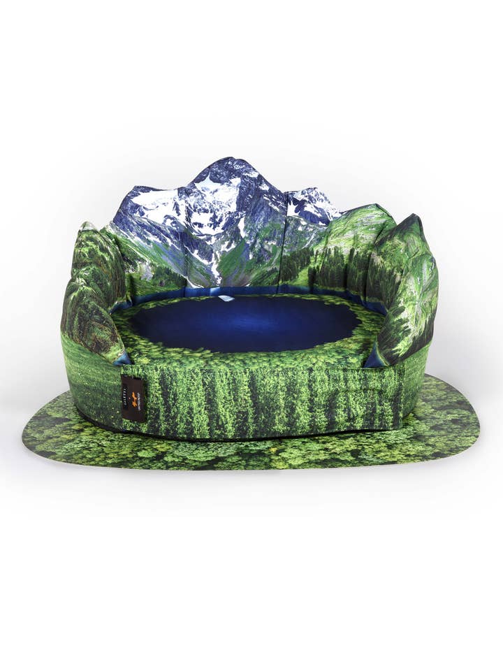 Ensemble niche amovible avec tapis imperméable antidérapant pour la vente par United Pets