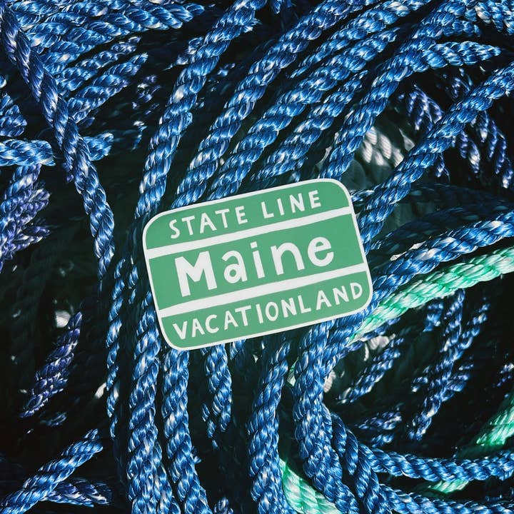 Little Something Co. - Wholesale Sticker - Maine Vacationland Sign Sticker4