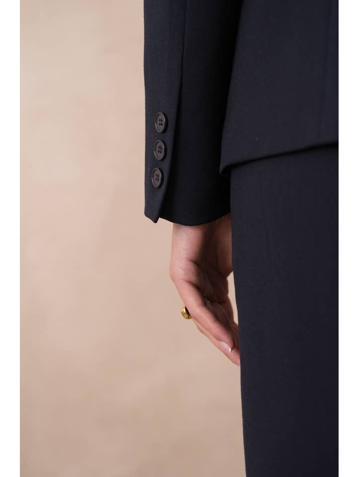 Attentif Paris – wholesale Kostymjacka – Dam – Heather figursydd kavaj för dam48