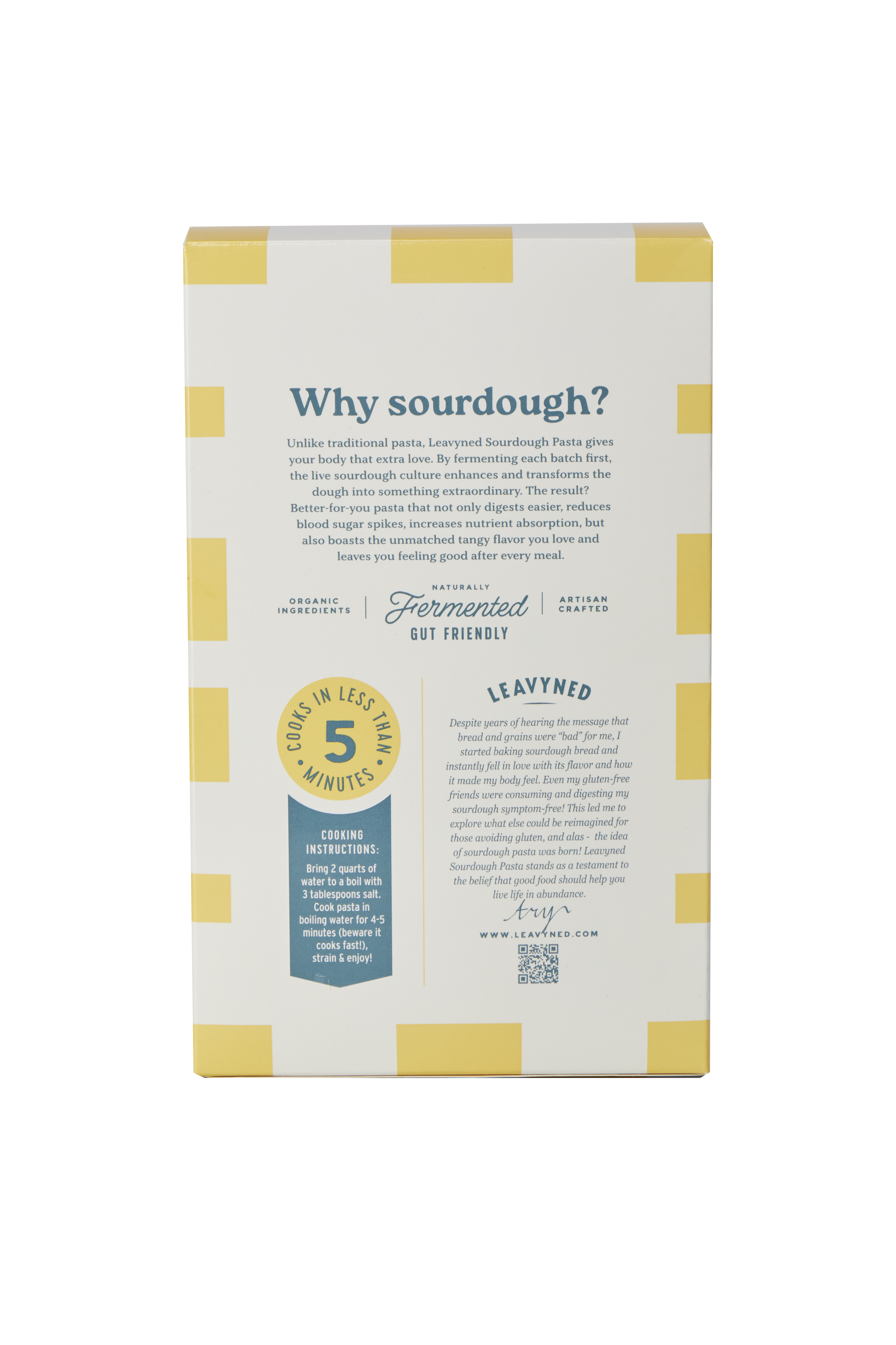 Leavyned - Wholesale Pasta - Rigatoni Sourdough Pasta2