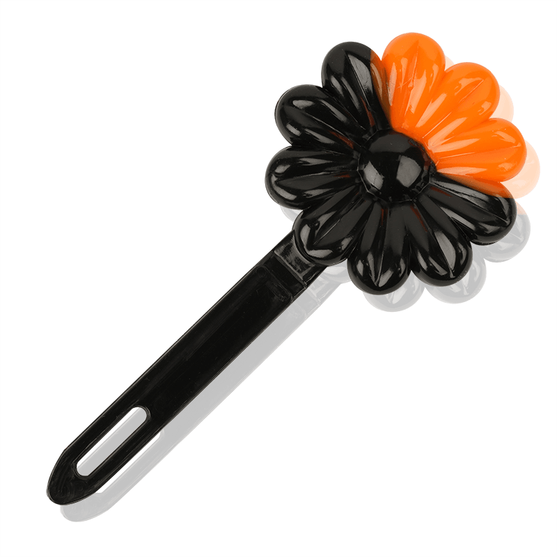 Annie International, Inc. - Wholesale Hair Accessories Set - Women's - Joy Daisy Barrettes 12ct Black & Orange3