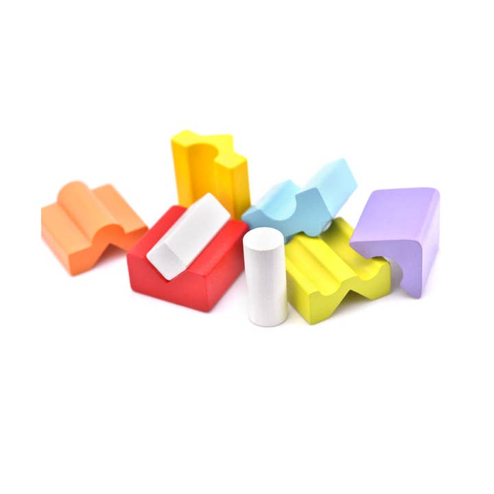 AJ Aguiar - Wholesale Stacking Rings Game - Baby - Cubika Wooden Tower 8 Pcs2