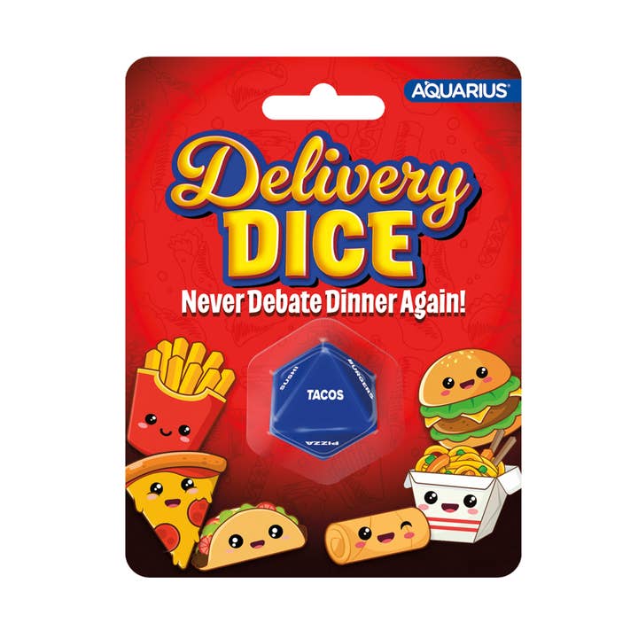 Delivery Dice (8-Sided Dice Rolling Game) for wholesale by AQUARIUS, GAMAGO, ICUP, & ROCK SAWS by NMR Brands