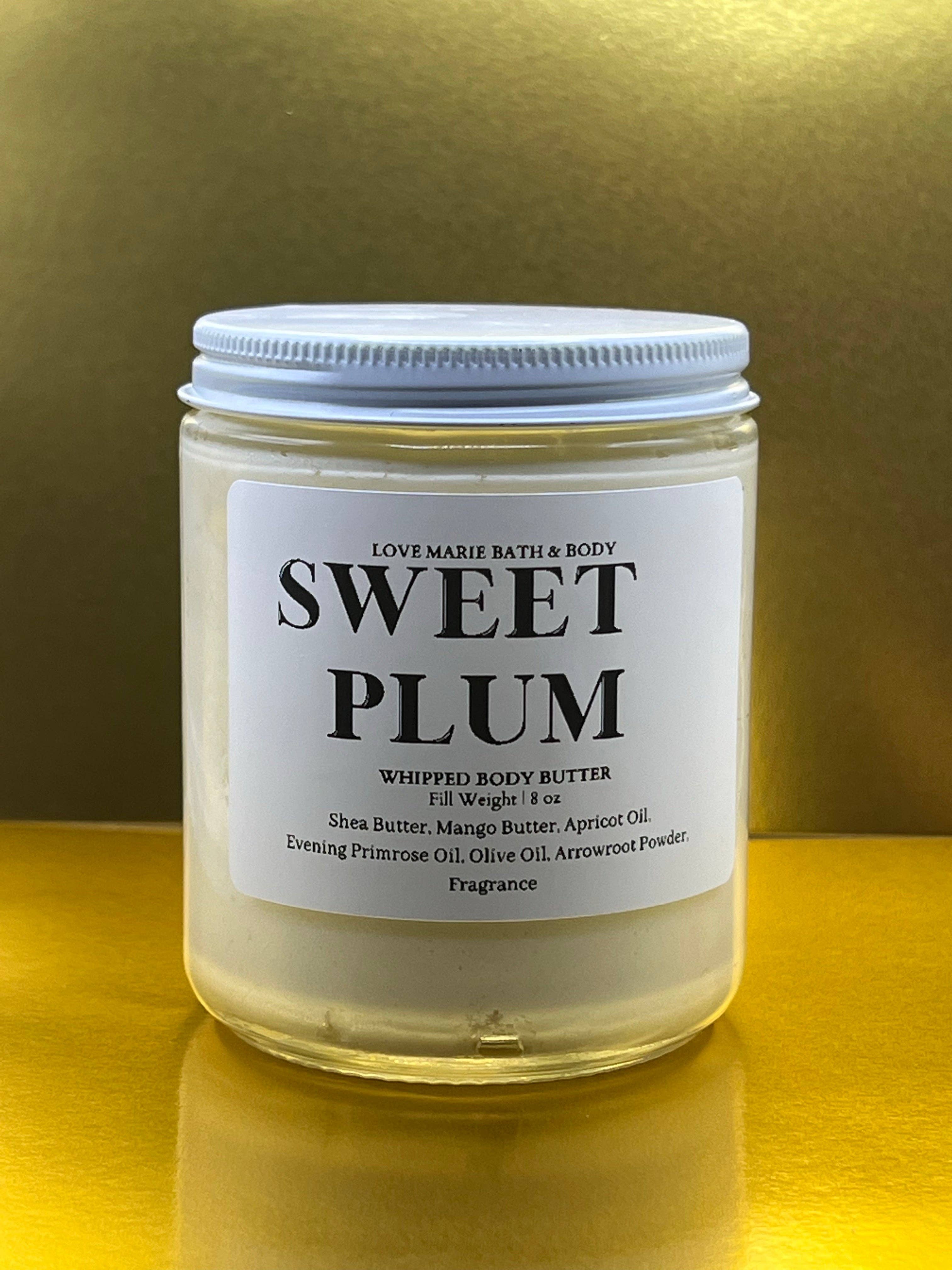 Love Marie Bath & Body - Wholesale Body Balm/Butter - Sweet Plum Body Butter1