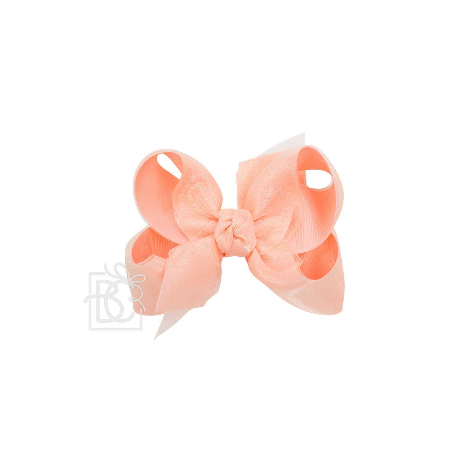 Beyond Creations, LLC – wholesale Hair bow – Kids – LAYERED ORGANZA/GROSGRAIN BOW ON CLIP33