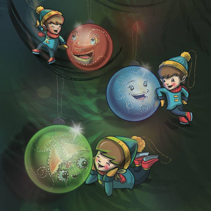 Oliver the Ornament - Wholesale Reference - Oliver the Ornament Meets Belle Hard-Bound Book3