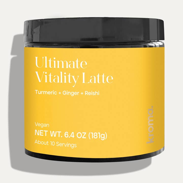 Ultimate Vitality Latte for wholesale by Kroma Wellness