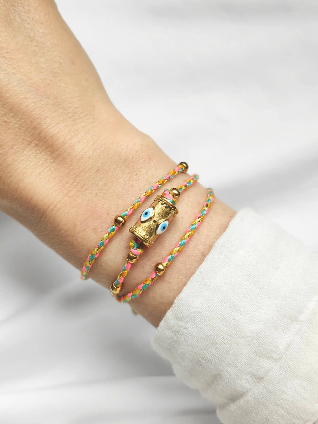 L'Atelier d'Artémis - Wholesale Halskettinghanger - INDI twee-in-één sieraad – omvormbare ketting & armband24