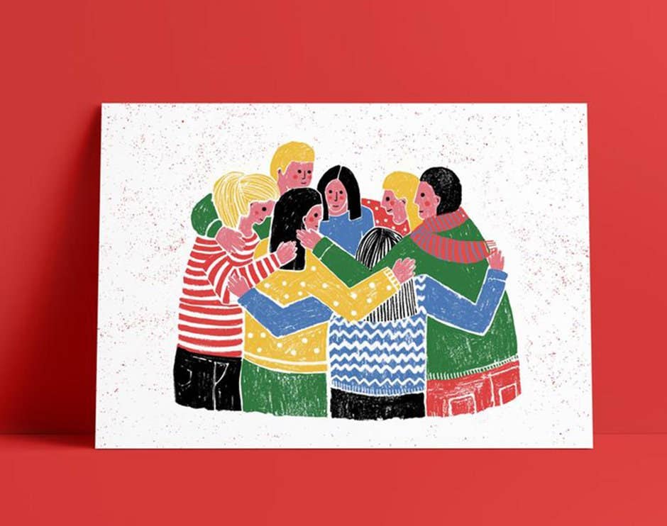 Barbara R. - Wholesale Art Print - Family 2 | Digital Art Print A40