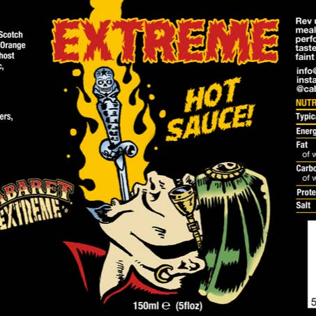 PRIVATE - Cabaret Extreme - Extreme Hot Sauce for wholesale by Dorset Chilli Shop