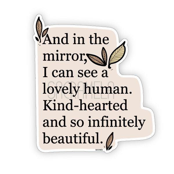 SACRAMELA - Wholesale Sticker - LOVELY HUMAN0