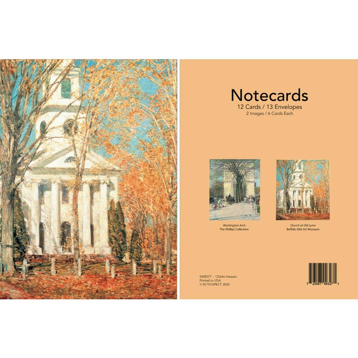 Childe Hassam - Small Boxed Notes for wholesale by The Retrospect Group Collection