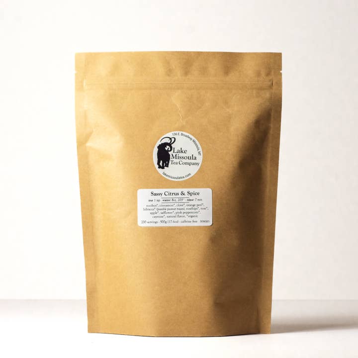 Sassy Citrus & Spice (500g) for wholesale by Lake Missoula Tea Company