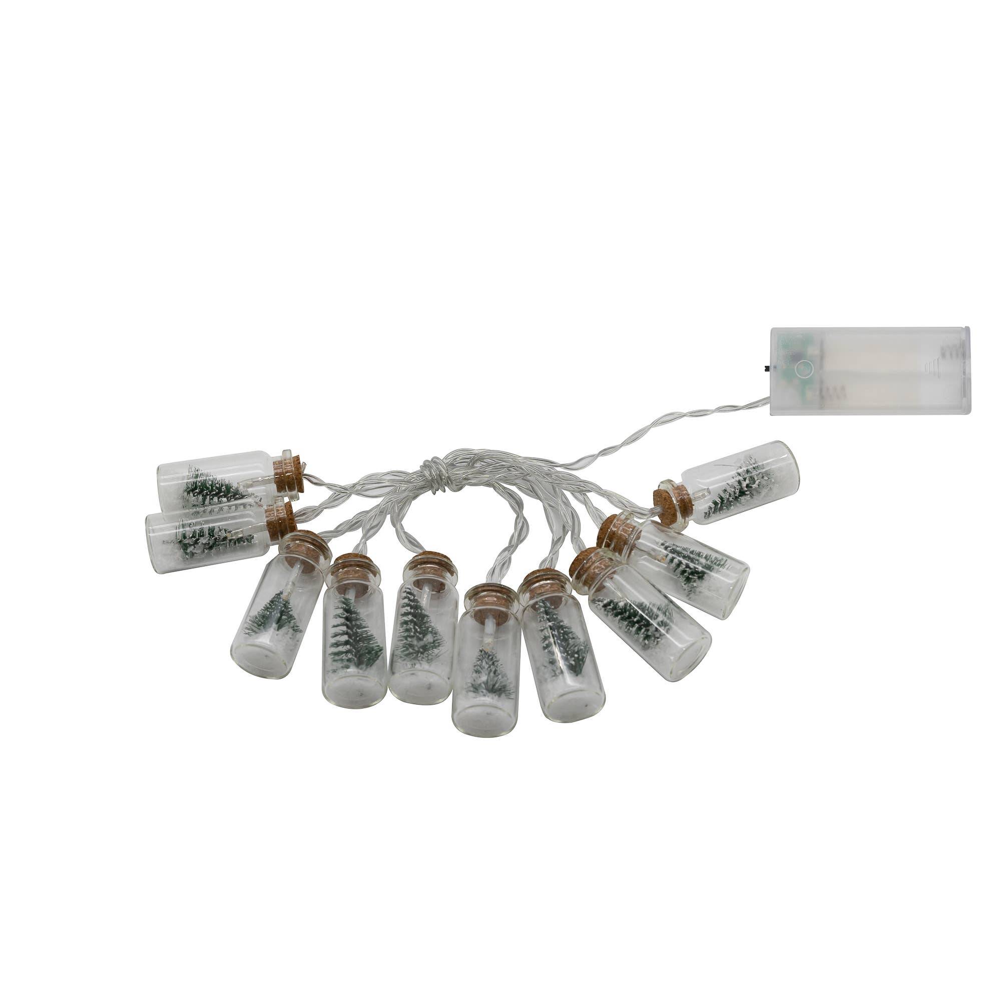 LumaBase - Wholesale String Lights - Battery Operated Mini String Lights in Glass Bottle - Winter4