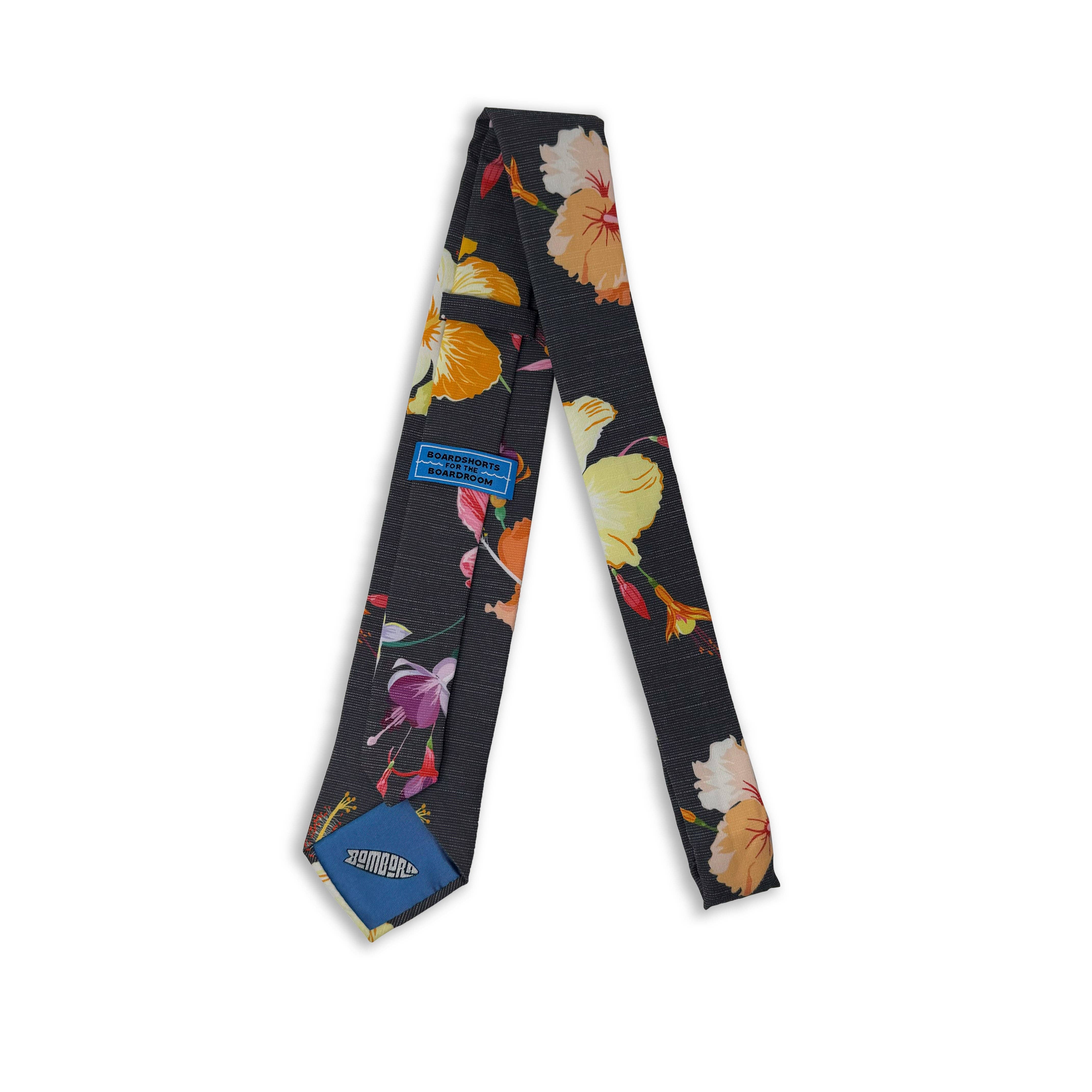 Bombora Ties - Wholesale Necktie - Men's - Sky Hibiscus4