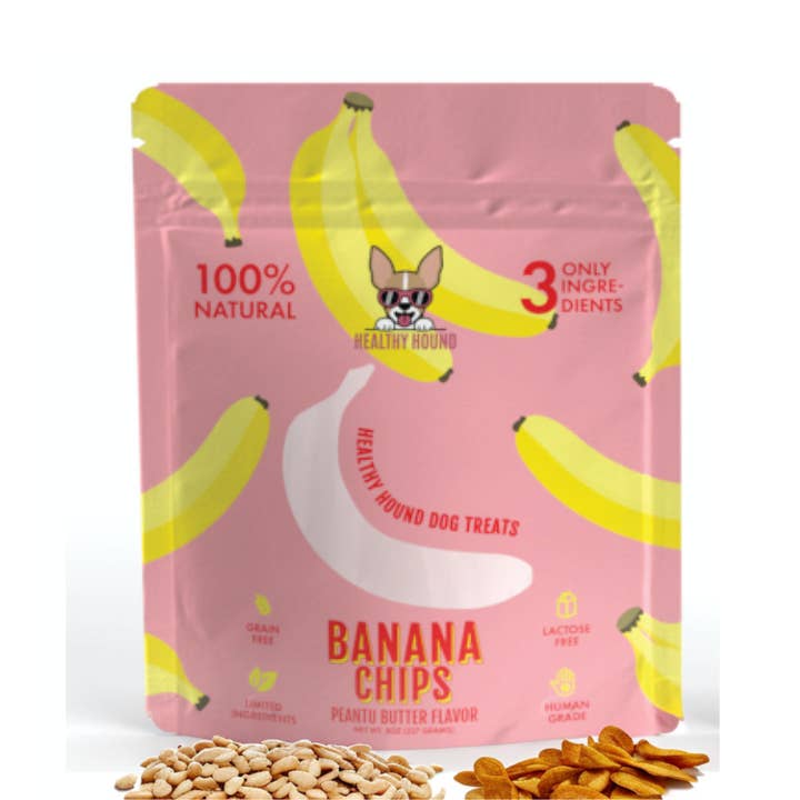 Healthy Hound - Vendita all'ingrosso Snack - Cani - Snack per cani con banana e burro di arachidi6