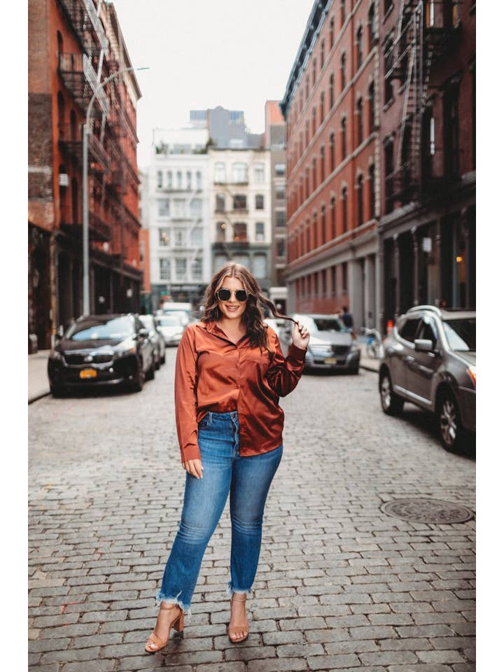 Jess Lea - Vendita all'ingrosso Camicia button down - Donna - Top Con Bottone Boss Babe15