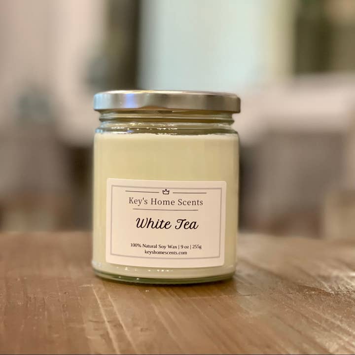 Thé Blanc pour la vente par Key’s Home Scents