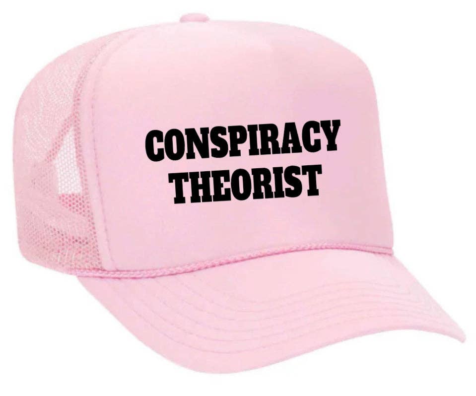 Inappropriate Trucker Hats - Wholesale Trucker Hat - Women's - Conspiracy Theorist Trucker Hat30