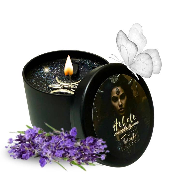 The Goddess of Flame - Wholesale Travel Candles - Hekate (Hecate) Conjuring Spell Candle