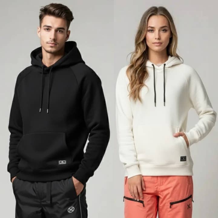 FHJ-01 Ski & Snowboard Snow Hoodie for wholesale by FOGUS