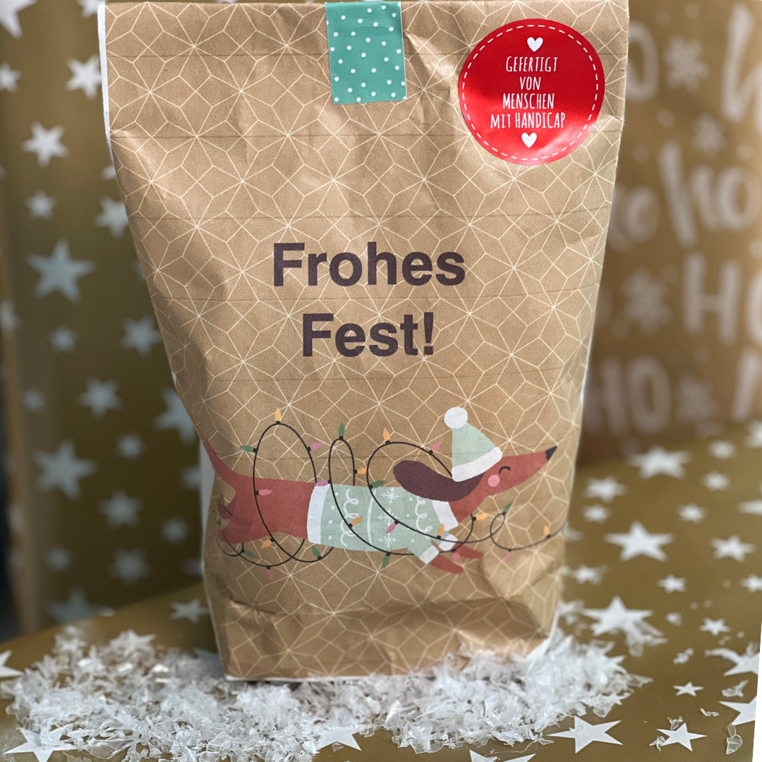Wunderle GmbH - Wholesale Gift Bag - Merry Dachshund Festival – Surprise Bag with Heart & Puppy Eyes3