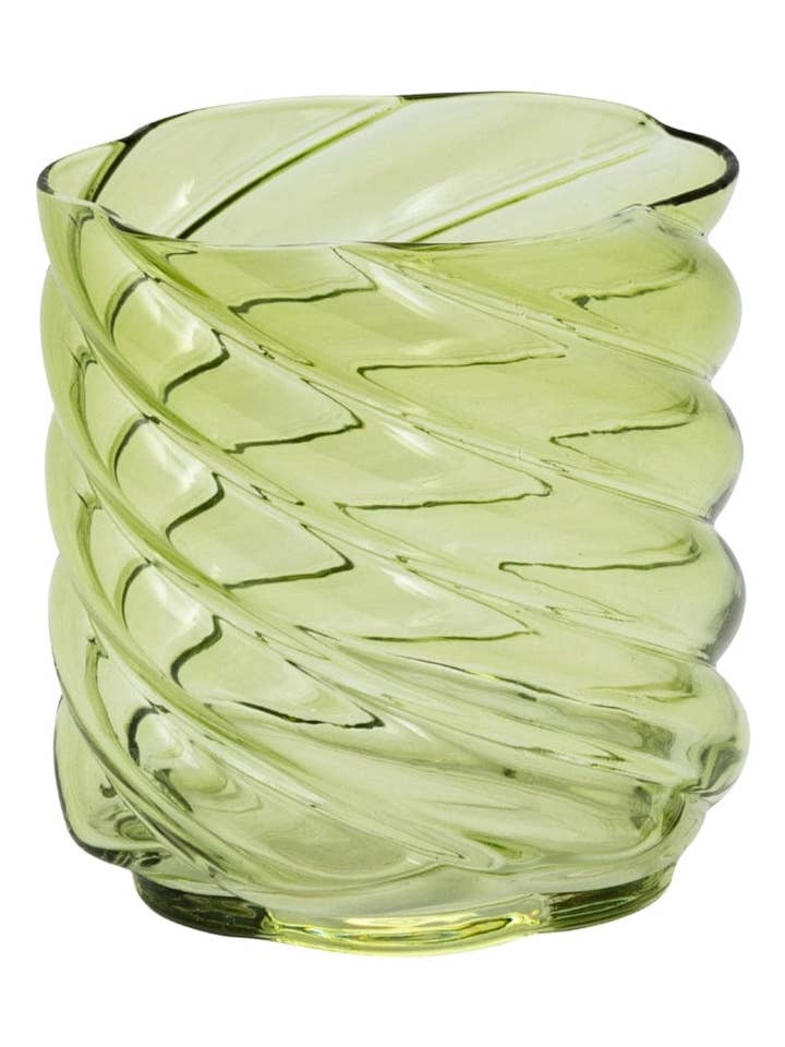 Juego de 6 Vasos Swirl Sage para venta al por mayor de Madame Smart Ltd