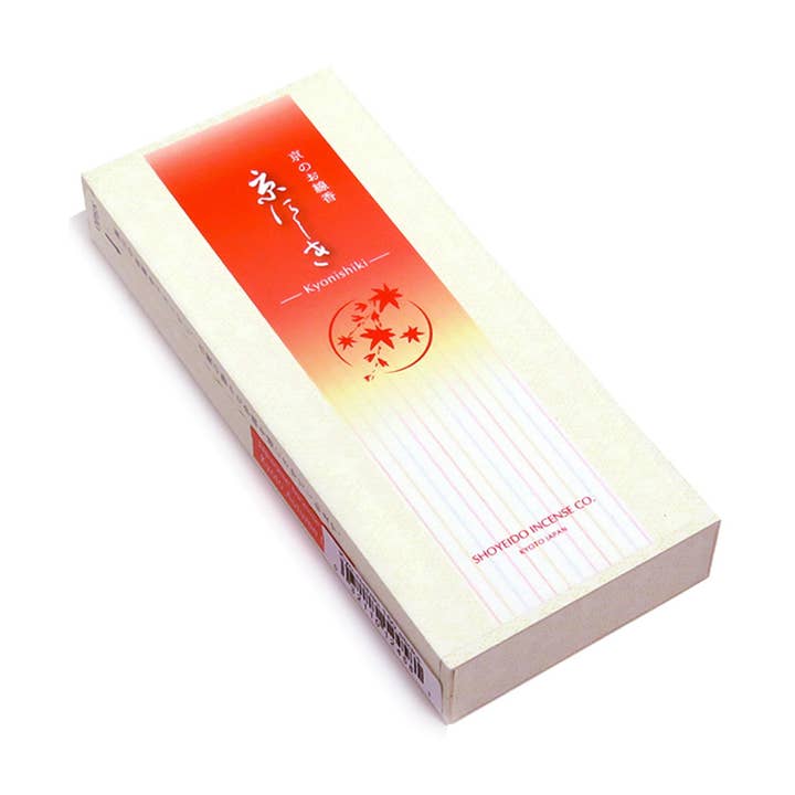 Kyo-nishiki - Autumn Leaves - Box for wholesale by Shoyeido Incense