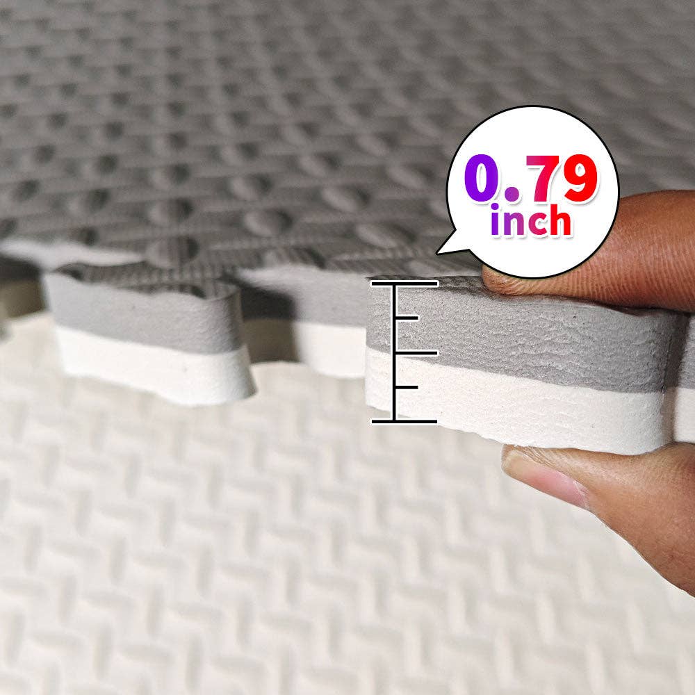 TQ FURNITURE – Großhandel Fußmatte – Softplay - Packung mit fünf wendbaren großen EVA-Matten 3ft x 3ft x 0,75" jeweils13