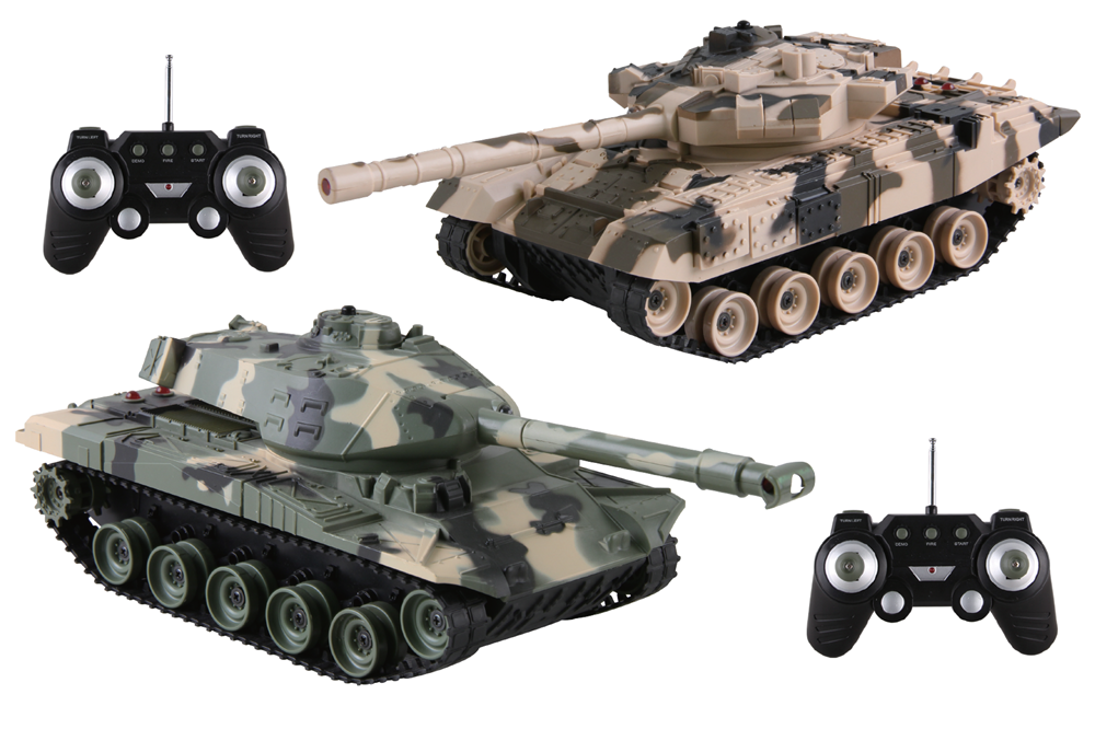 Jupiter Creations – wholesale Electronic toy – Child & baby – Battle Tanks R/C two pack2