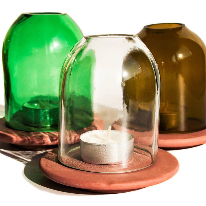 Ethical Global - Wholesale Lantern - Lantern/Votive Plain Eco - Upcycled Hand-Crafted