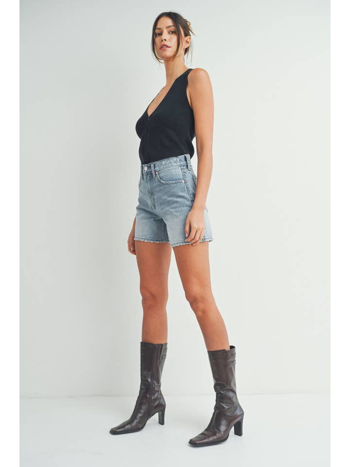 JBD - Wholesale Korte broeken - Dames - DH809N - LT - Korte broek met langere lengte2