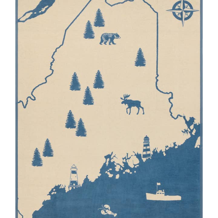ChappyWrap - Wholesale Throw Blanket - Maine Blanket