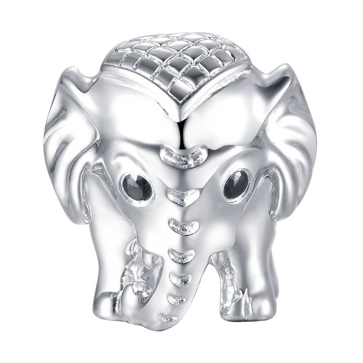 elephant charm silver for wholesale by CHAMOON Jewelry