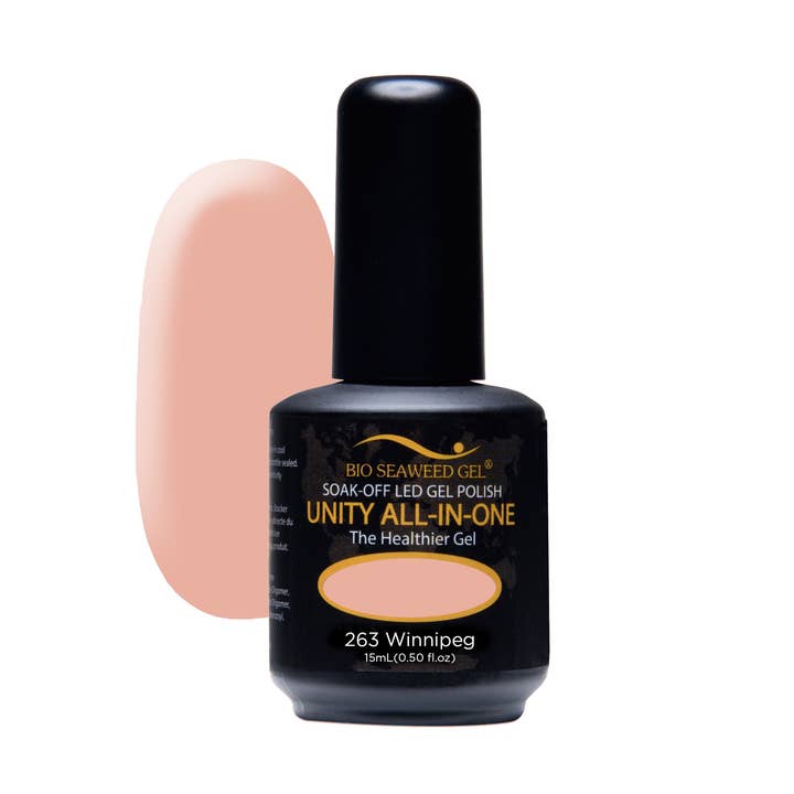 UNITY - Smalto gel tutto in uno, 263 Winnipeg per la vendita all'ingrosso da parte di Bio Seaweed Gel