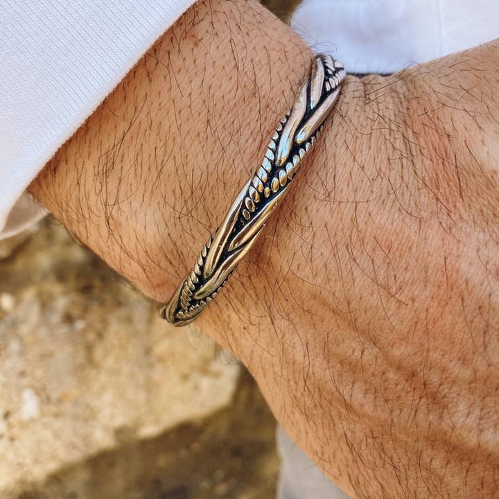 Christina Christi - Wholesale Bangle Bracelet - Stainless Steel Mens Bracelet