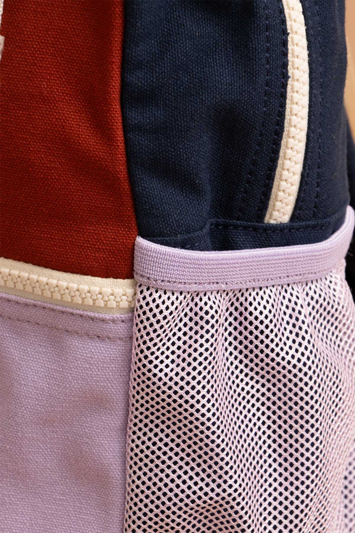 Hindbag – wholesale Ryggsäck - Barn – Arthur Tricolore Terrakotta Ryggsäck8