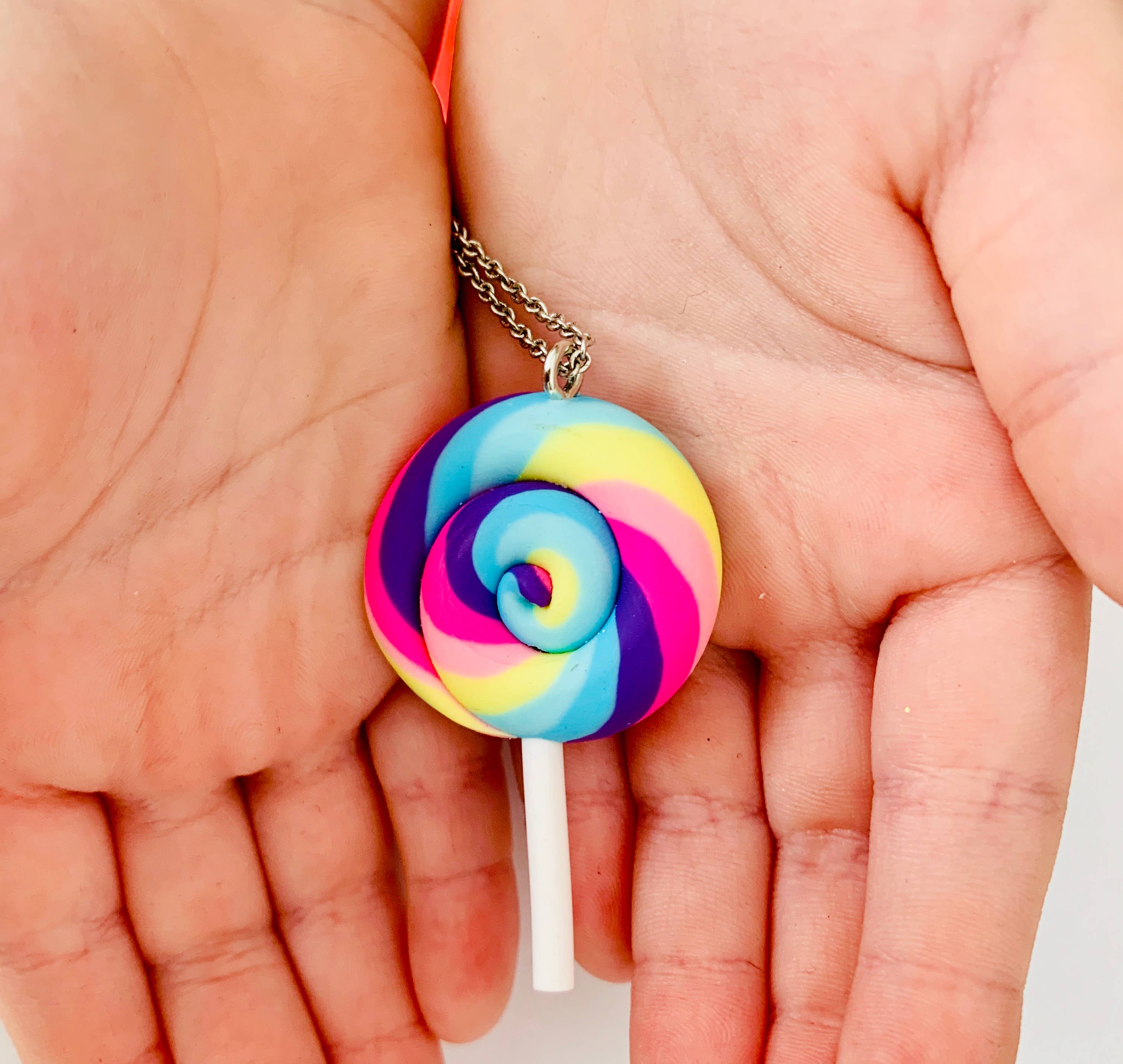 Sadie’s Moon - Wholesale Kids Necklace - Kids - Fun Stuff Lollipop Necklace1