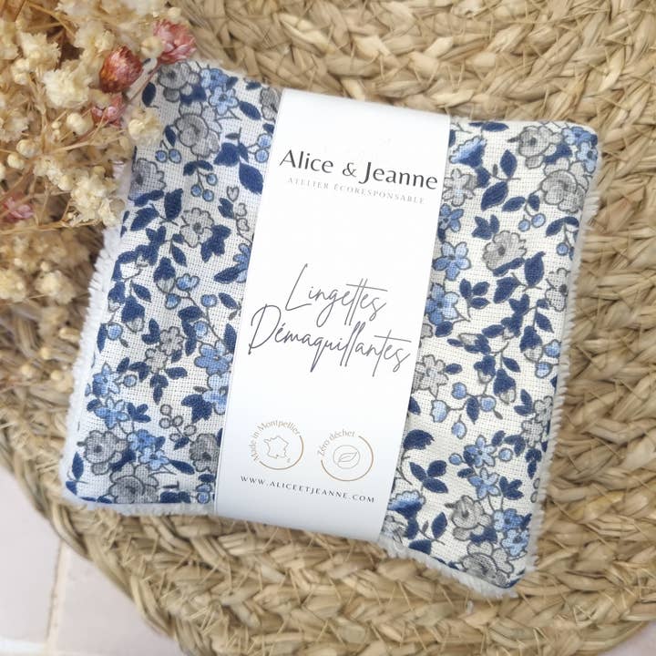 Louise X5 washable makeup remover wipes for wholesale by Alice et Jeanne