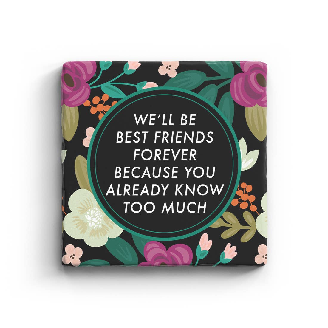 Paisley & Parsley - Vendita all'ingrosso Sottobicchiere - Amici per sempre - Marble Coaster