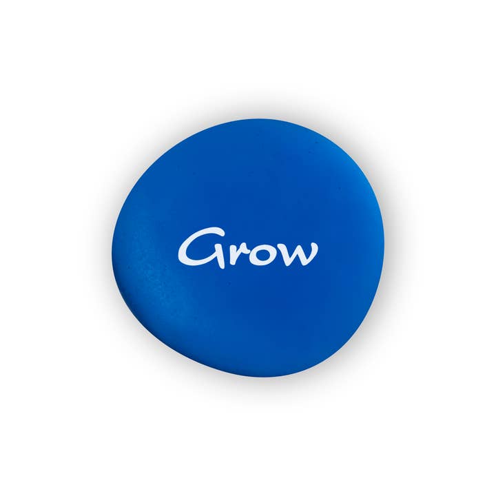 Lifeforce Glass, Inc. - Wholesale Keepsake Coin/Token - NEW Mermaid's Message Imprinted Frosted Glass Stones 7