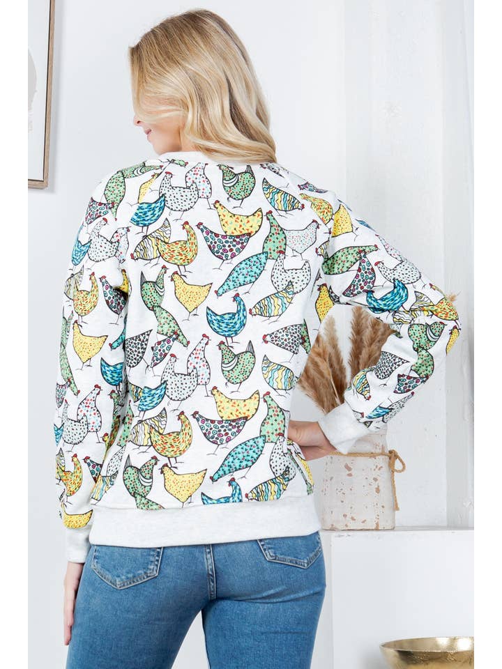 LA Soul - Vendita all'ingrosso Felpa - Donna - Felpa in pile di pollo1