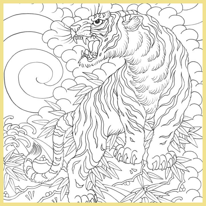 Mixed Media Resources LLC - Wholesale Coloring & Activity Book - Adult - Flash: Coloring in the Tattoo Style6